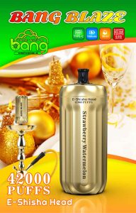 Bang E shisha Gold 42000 Puff monouso vape 1