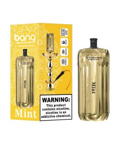 Bang E shisha Gold 42000 Puffs menta vape desechable
