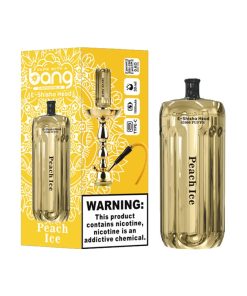 Bang E shisha Gold 42000 Puffs desechables vape melocotón hielo