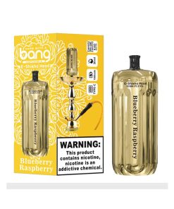 Bang E shisha Gold 42000 Puffs vape desechable fresa frambuesa