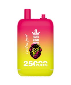 BangKing 25000 Puffs Vape Desechable Fresa Plátano