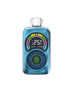 Vape monouso con schermo Blue Razz Ice