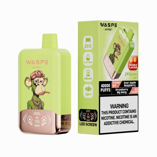waspe Double Flavor vape 40000puffs