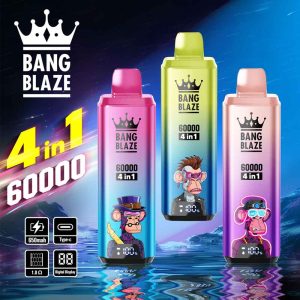 Bang Bar Blaze 60000 Puffs 4en1 Vape desechable Bang Bar Blaze 60000 Puffs 4en1 Vape desechable