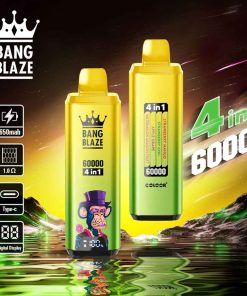 Bang Bar Blaze 60000 boccate 4in1 monouso vape apple grape