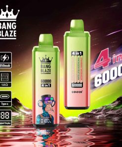 Bang Bar Blaze 60000 boccate 4in1 monouso vape fragola anguria