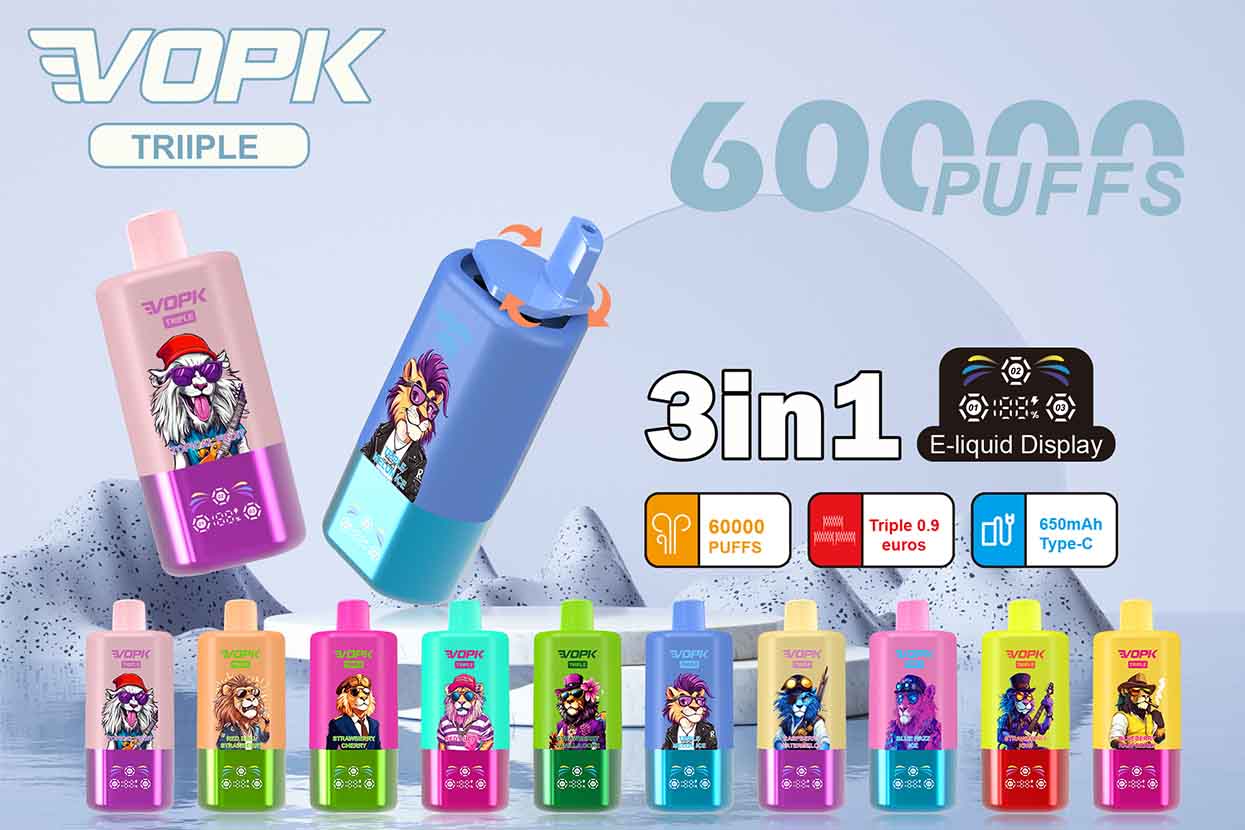 VOPK Tripe Favor 60000 Puffs Vape desechable VOPK Tripe Favor 60000 Puffs Vape desechable