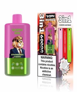 VOPK Bomboniere Trippa 60000 boccate 3 in 1 monouso vape fragola ciliegia