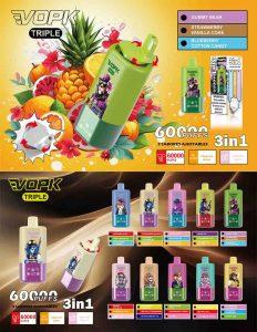 VOPK Tripe Favors 60000 Puffs Vape desechable VOPK Tripe Favors 60000 Puffs Vape desechable