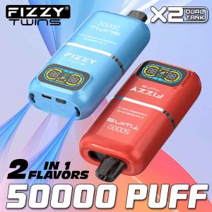 Fizzy Twins 50K Puffs Dual Flavors Disposable Vapes Fizzy Twins 50K Puffs Dual Flavors Disposable Vapes