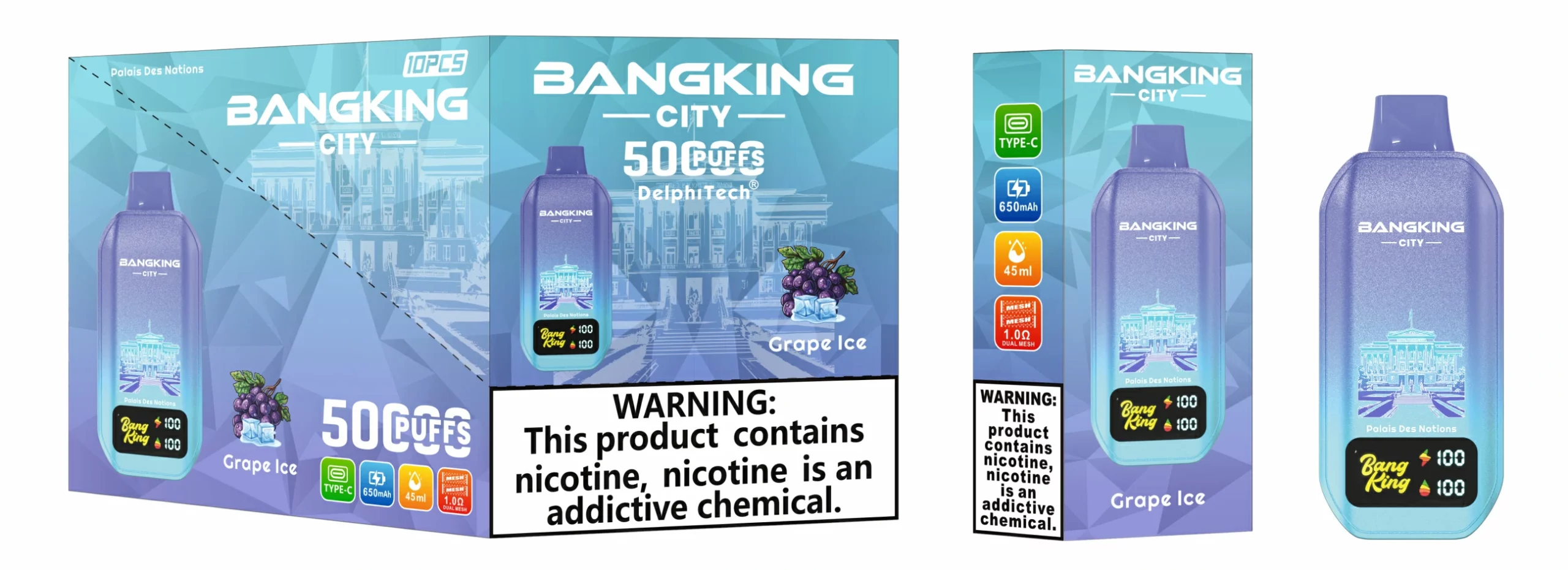 Bang King City Vape 50000 Puffs Disposable Vape Bang King City Vape 50000 Puffs Disposable Vape