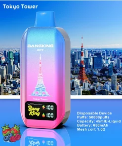 Bang King City Vape 50000 Puffs HD Display Disposable Vape 6