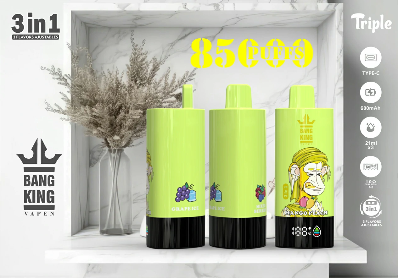 Bang King Triple 85K Puffs Vape Desechable Bang King Triple 85K Puffs Vape Desechable